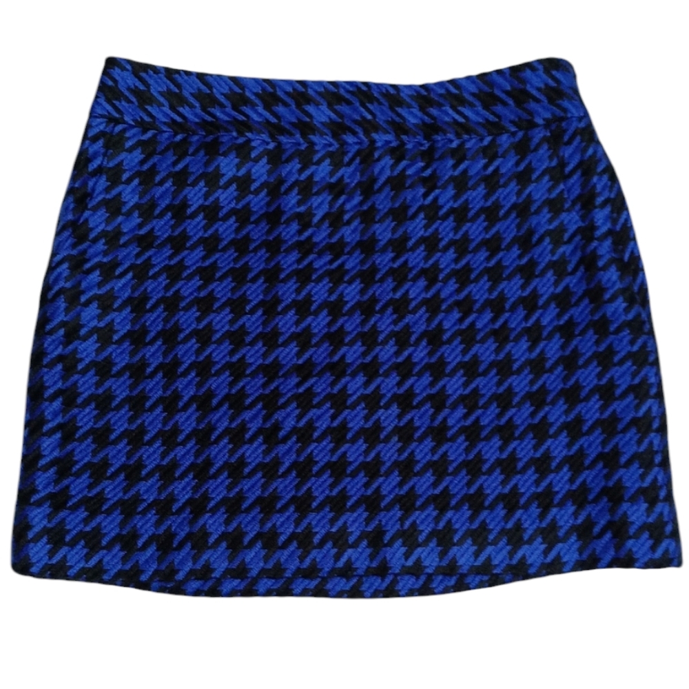 The Limited Houndstooth Mini Skirt